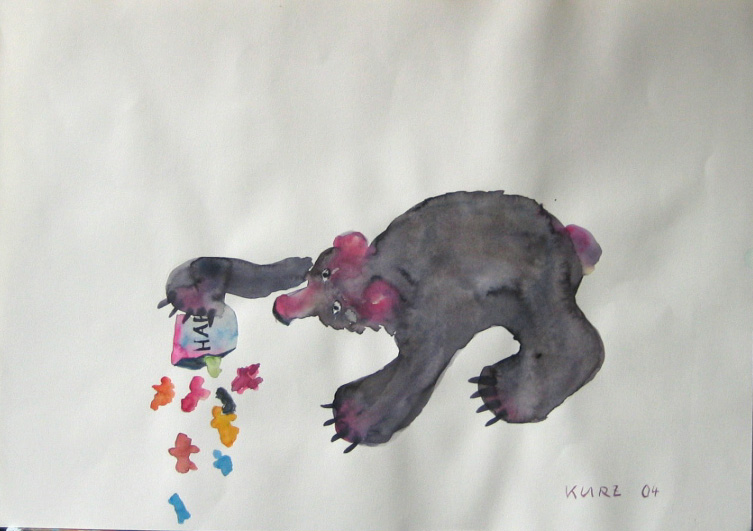 Baeren-Aquarell-2004-60x40cm