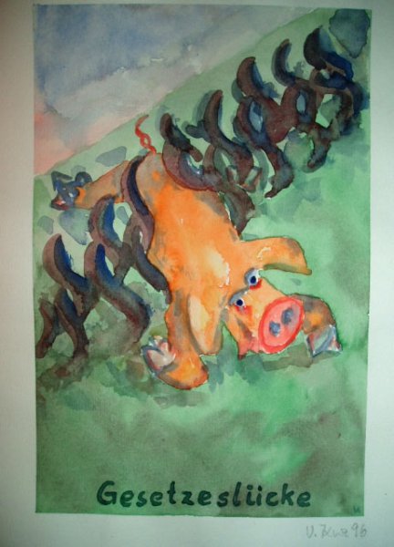 Paragraphenschwein-125-Aquarell-1996-21x30-2