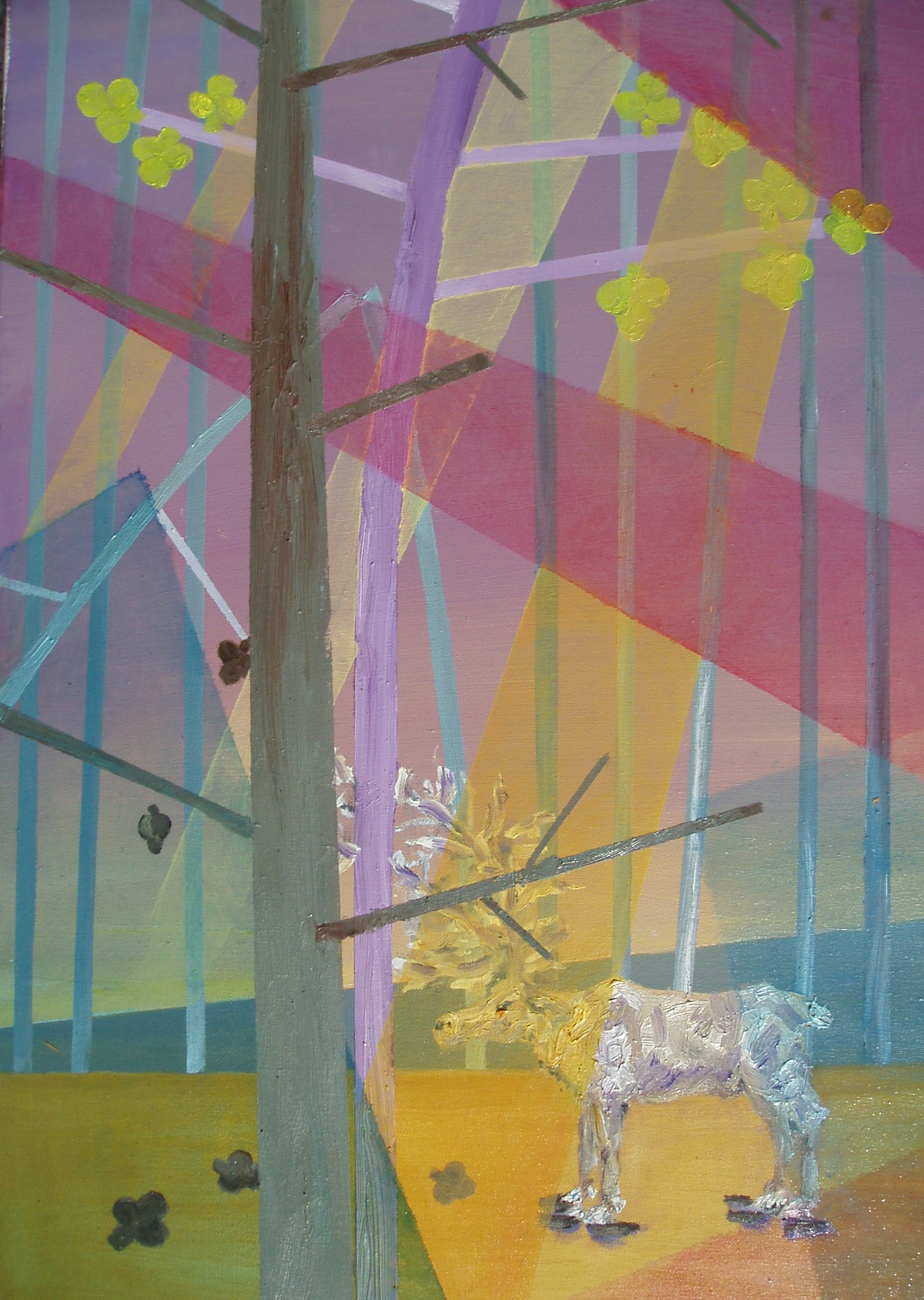 A clear day, 2009, oel auf Baumwolle, 50x70cm