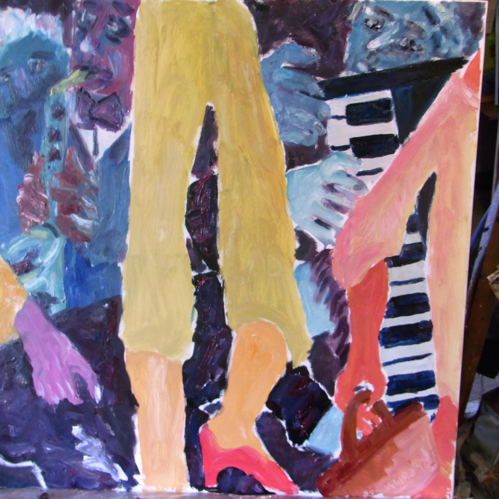 Jazz 26, 2010, oel, 80x80cm