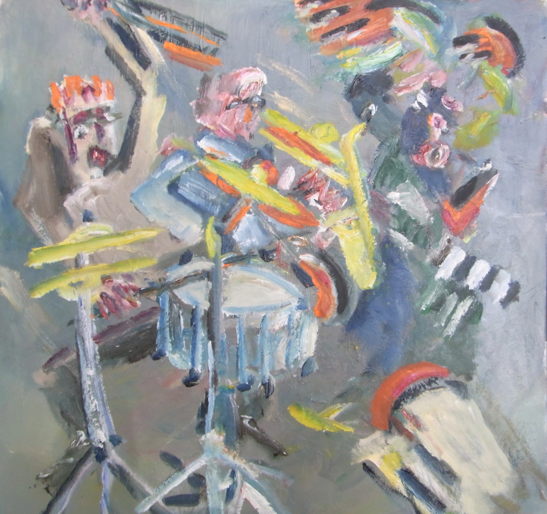 Jazz 38 oel 2010 80x80cm