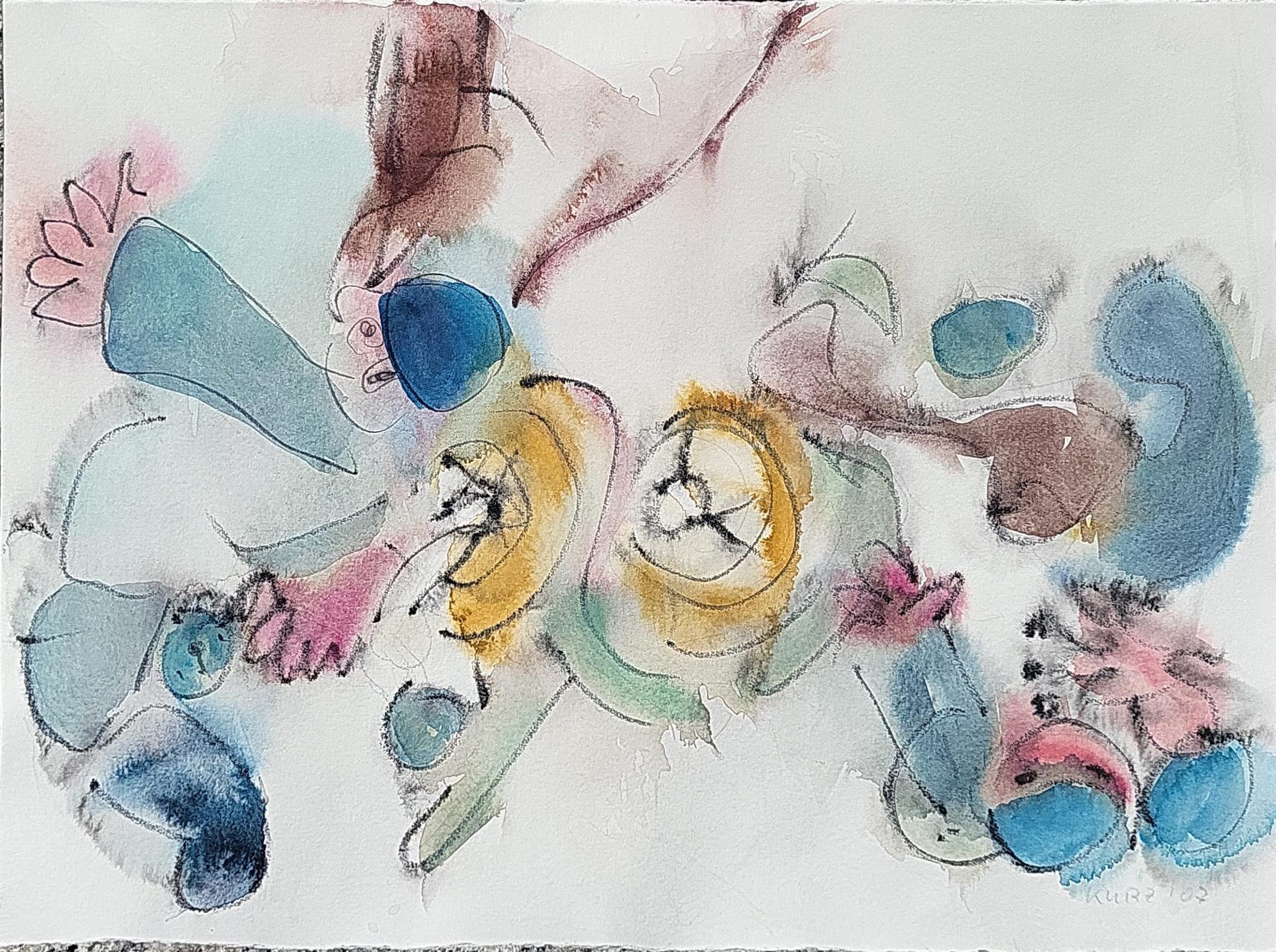 O.T., Aquarell, 52x40, 2007