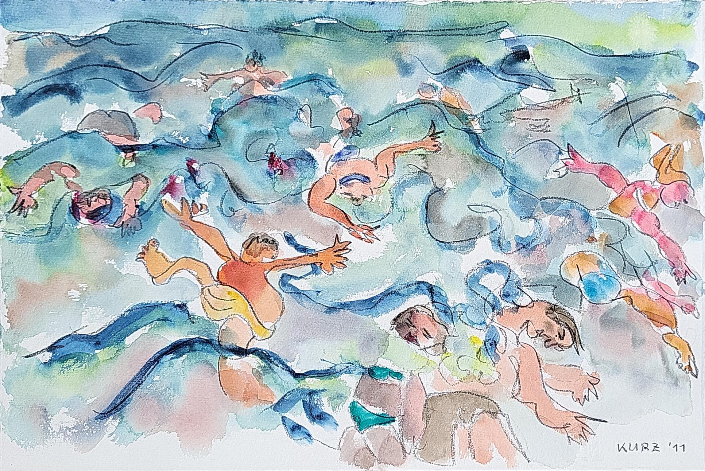 Sommer, Aquarell, 10, 2011, 60x40cm