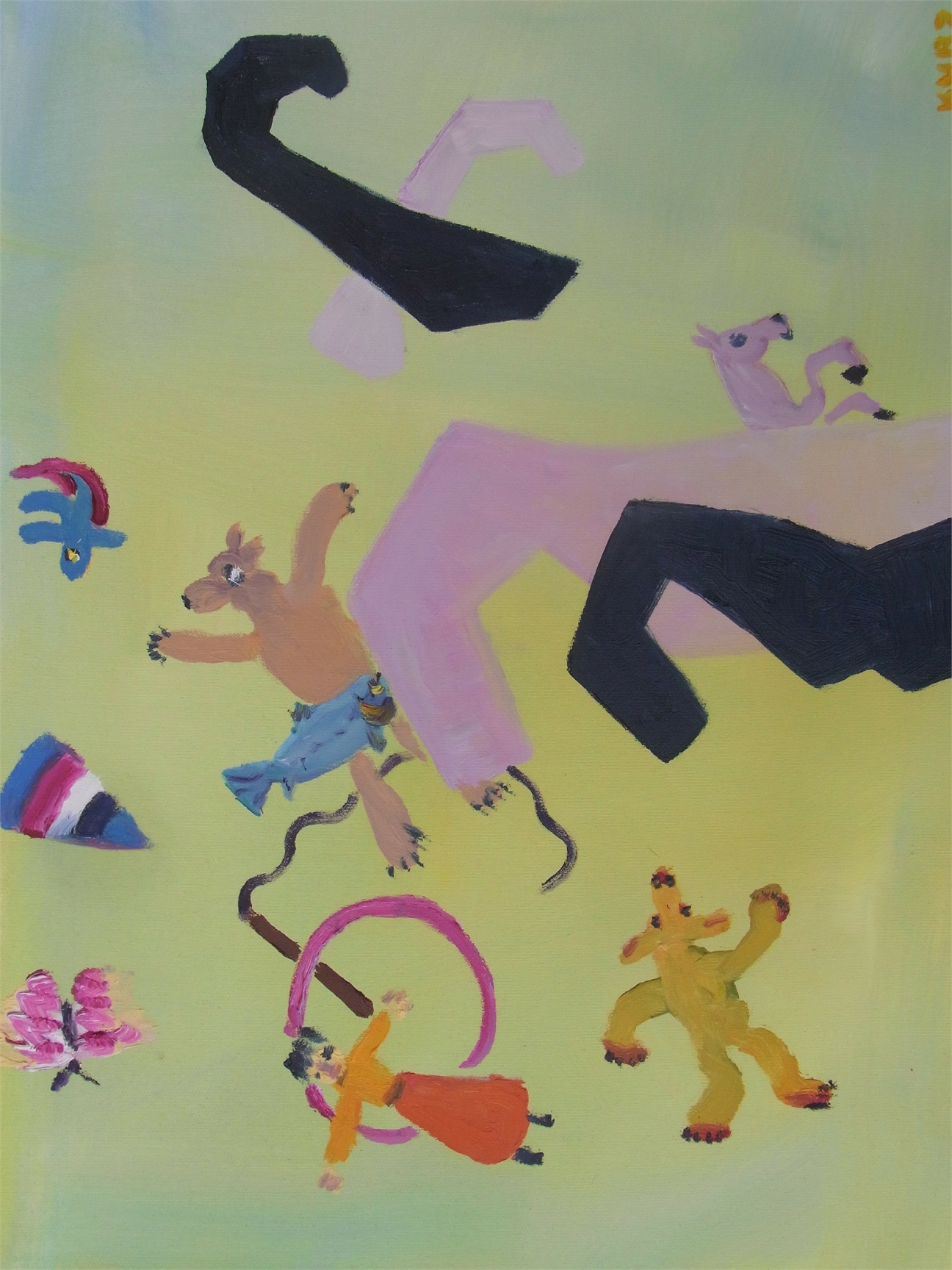 Toys, 2011, Oel, 70x50cm