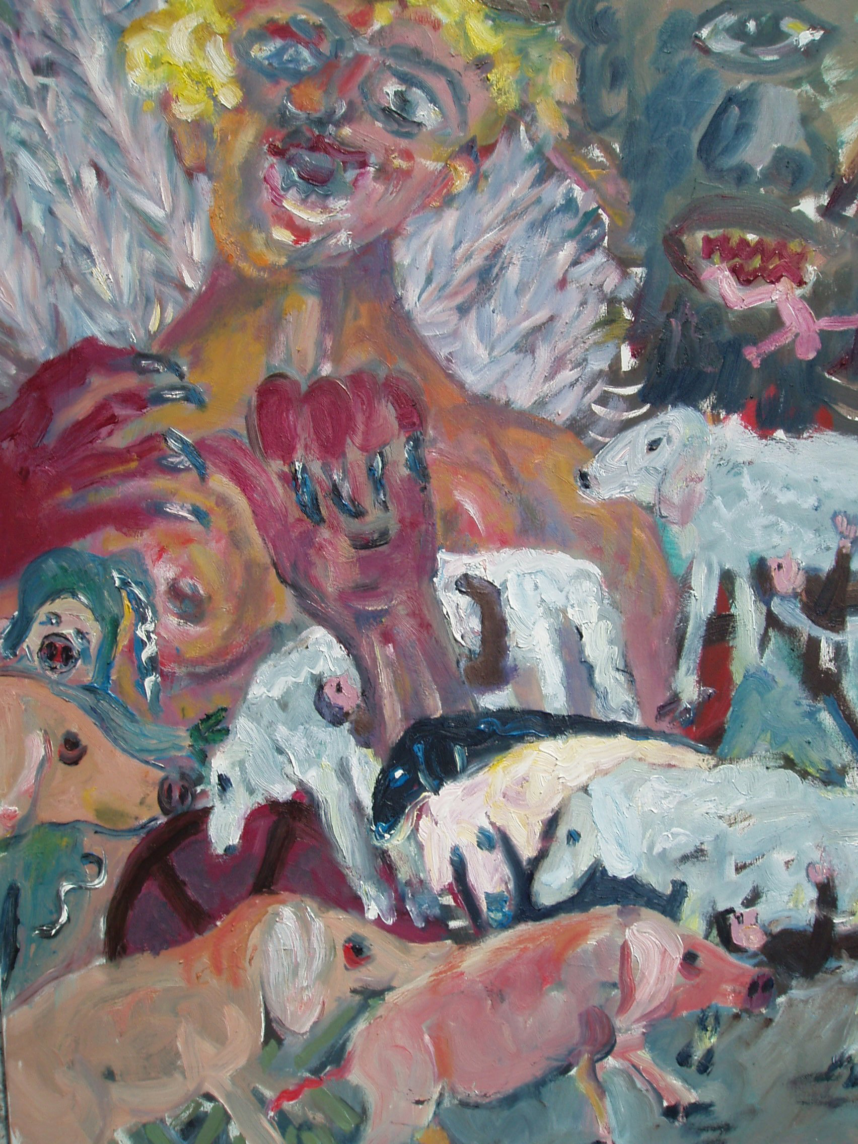 'Odysee', 2009, Öl, 80x100cm